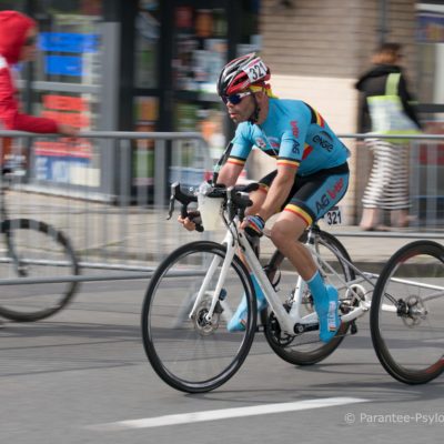 Raphael Blaise a la coupe du monde de cyclisme d'Ostende