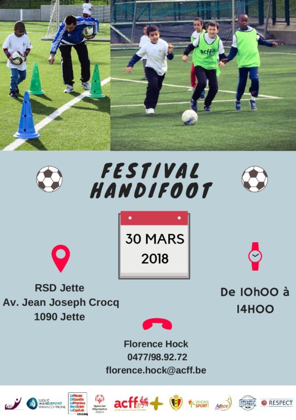 handifoot festival mars 2018